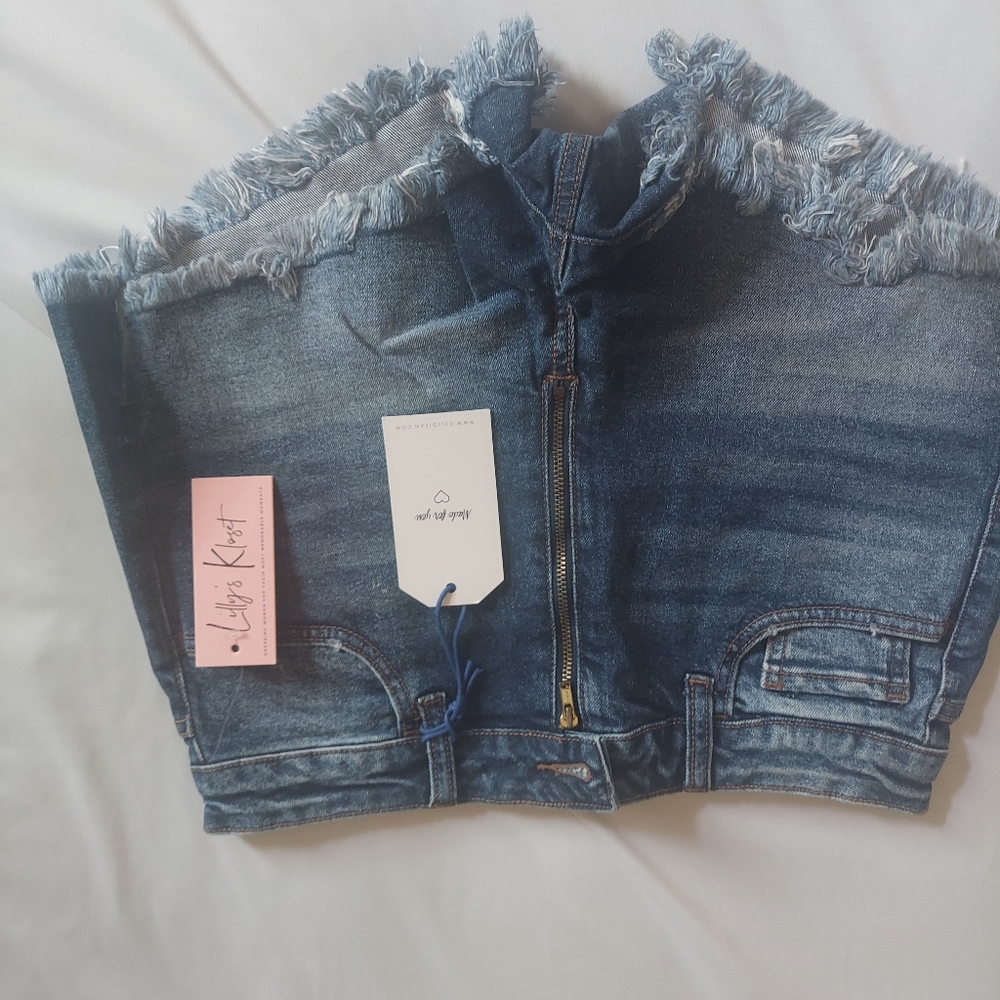 Jean shorts new